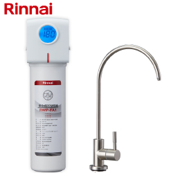 林內牌(Rinnai)廚下型單道式淨水器 (含龍頭) RWP-F100