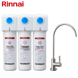 林內牌(Rinnai)廚下型三道式淨水器 (含龍頭) RWP-F300