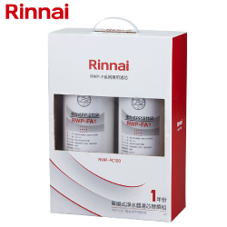 林內牌(Rinnai)單道式淨水器濾芯替換組(一年份) RWP-FC100