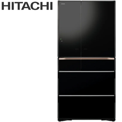 HITACHI日立獨立式冰箱(琉璃黑) RZXC740KJ-XK【全省免運費宅配到府+標準安裝】