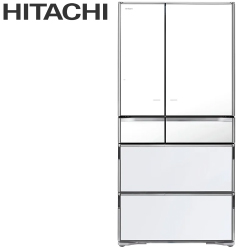 HITACHI日立獨立式冰箱(琉璃白) RZXC740KJ-XW【全省免運費宅配到府+標準安裝】
