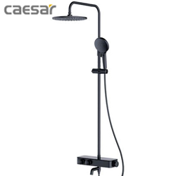 凱撒(CAESAR)定溫淋浴柱(霧黑) S788CB