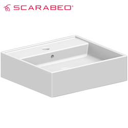 SCARABEO Teorema 2.0 檯面盆(50.5cm) SB-5111-WHT