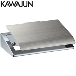 KAWAJUN 衛生紙架(亮鉻+拉絲) SC-453-XC