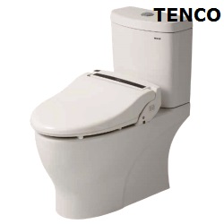 電光牌(TENCO)二段式省水馬桶附潔屁電腦馬桶座 SC5662AD-TE4