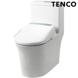 電光牌TENCO二段式單體馬桶附潔屁電腦馬桶座 SC5964A-TE8