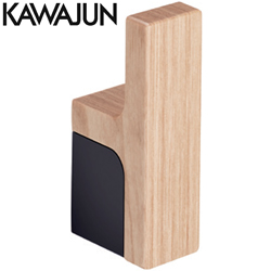 KAWAJUN 衣鉤(啞光黑+亮棕色) SE-055-4003