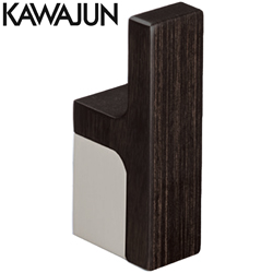 KAWAJUN 衣鉤(拉絲鎳+深棕色) SE-055-6N