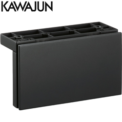 KAWAJUN 檯面下型式衛生紙架(啞光黑) SE-05M-003