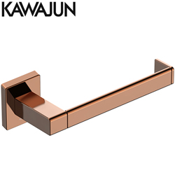 KAWAJUN 單側捲筒衛生紙架(亮面玫瑰金) SE-103-P02
