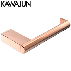 KAWAJUN 單側捲筒衛生紙架(亮面玫瑰金) SE-233-P02