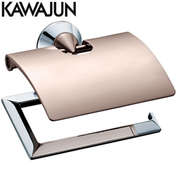 KAWAJUN 衛生紙架(亮鉻+拉絲粉) SE-303-TQC