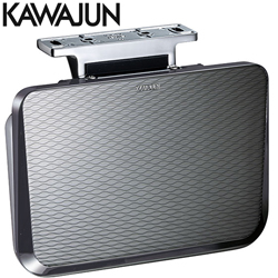 KAWAJUN 檯面下型式衛生紙架(亮鉻+鏡面黑098) SE-31M-C8Q098