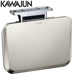 KAWAJUN 檯面下型式衛生紙架(亮鉻+鏡面鎳098) SE-31M-CD098