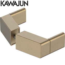 KAWAJUN 淋浴門把手(磨砂金) SH-027-P12-5