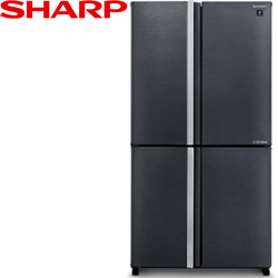 SHARP獨立式冰箱(曜岩灰) SJ-DF53F-SL【全省免運費宅配到府+標準安裝】