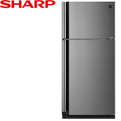 SHARP獨立式冰箱(炫銀鋼板) SJ-SD54V-SL【全省免運費宅配到府+標準安裝】