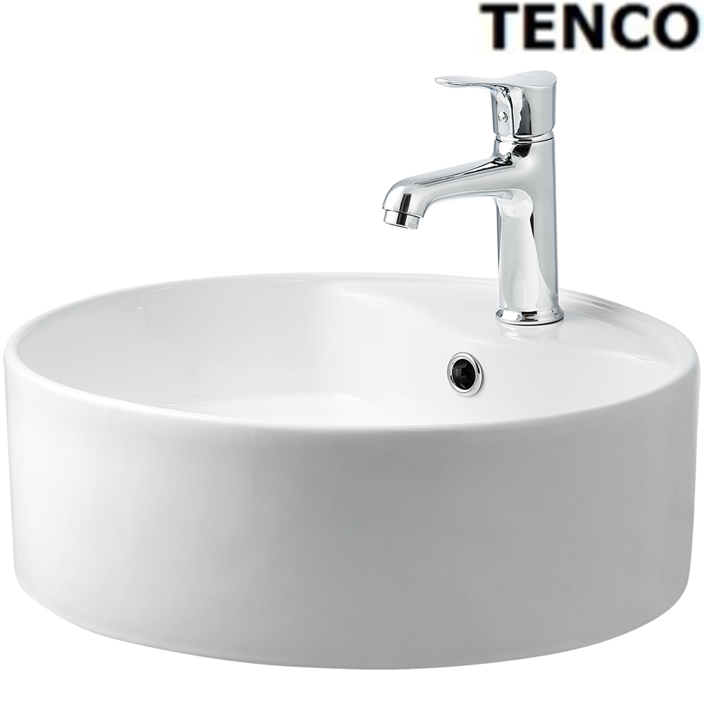 電光牌(TENCO)檯面盆附龍頭(46.5cm) SL1762-Z1Q