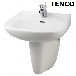 電光牌(TENCO)超值面盆附龍頭(52cm) SLC1581X-PK1