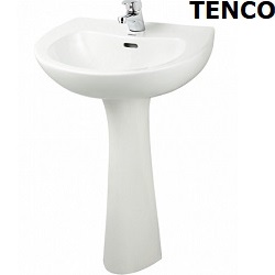 電光牌(TENCO)面盆附龍頭(56cm) SLF1451X-PK1