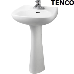 電光牌(TENCO)面盆附龍頭(52cm) SLF1580X-R2