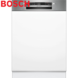 BOSCH 4系列半嵌式洗碗機 SMI4ECS00X【全省免運費宅配到府】
