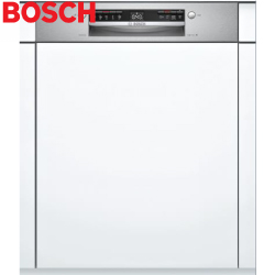 BOSCH 4系列半嵌式洗碗機 SMI4HAS00X 【全省免運費宅配到府+贈送標準安裝+贈送好禮洗碗劑組合】