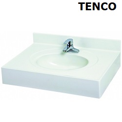 電光牌(TENCO)人造大理石檯面盆附龍頭(80cm) SPD1408-R2