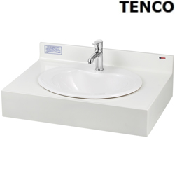 電光牌(TENCO)人造大理石上嵌檯面盆組附龍頭(80cm) SPL1208X-Z1