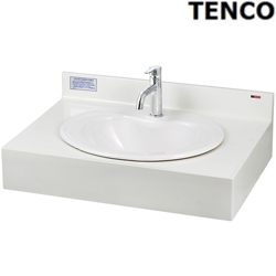 電光牌(TENCO)人造大理石上嵌檯面盆組附龍頭(80cm) SPL1208XH