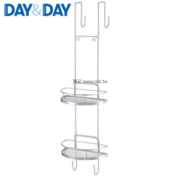 DAY&DAY 淋浴拉門雙層置物架 ST2299-2