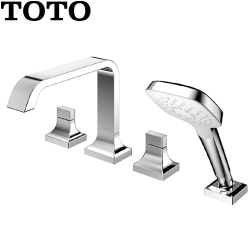 TOTO 四件式缸上型龍頭 TBG08202P