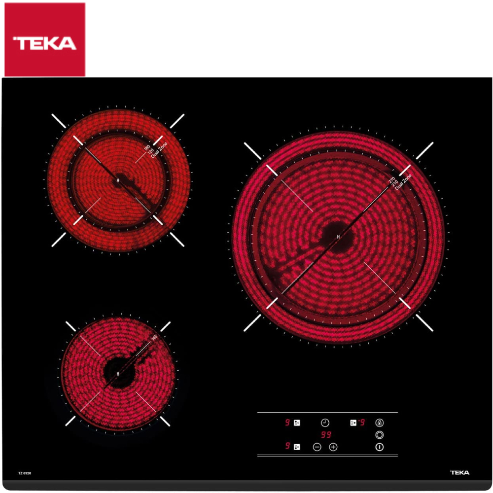 TEKA三口電陶爐 TZ-6320【全省免運費宅配到府】