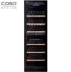 德國CASO嵌入式紅酒櫃(SW-215) WineChefPro180B【全省免運費宅配到府】