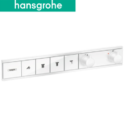 hansgrohe RainSelect 四路開關面板(含預埋軸心) 15382-70_15312-18