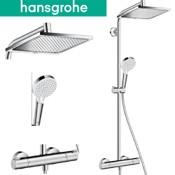 hansgrohe Crometta E 恆溫淋浴柱 27271