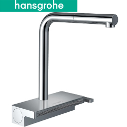 hansgrohe Aquno Select M81 伸縮廚房龍頭 73836000