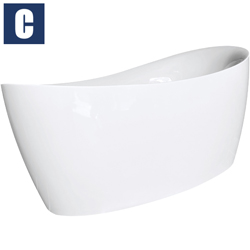 CBK 獨立浴缸(150cm) CBK-IBS1186S-150