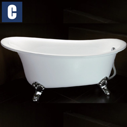 CBK 虎爪復古缸(160cm) CBK-YB108-2