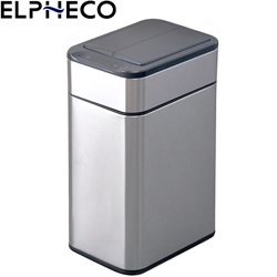 ELPHECO 不鏽鋼雙開除臭感應垃圾桶(50L) ELPH5534U
