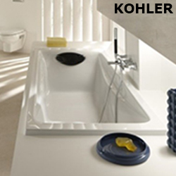 KOHLER Reach 壓克力浴缸附扶手(150cm) K-15847T-GR-0