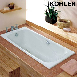 KOHLER REPOS 鑄鐵浴缸(160cm) K-18200T-GR-0_K-8598T-CP