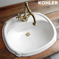 KOHLER Portrait 上嵌檯面盆(57.2cm) K-2189T-1-0_K-2189T-8-0