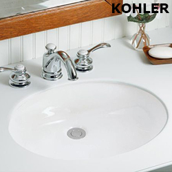 ★ 經銷精選優惠 ★ KOHLER Caxton 下嵌檯面盆(54cm) K-2211T-0