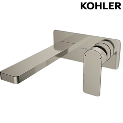 KOHLER Parallel 臉盆龍頭(羅曼銀 - 長版) K-22567T-B4-BN