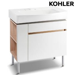★ 經銷精選優惠 ★ KOHLER Family Care 浴櫃盆組(80cm) K-22779T-1-0_K-31501T-LR-PD1