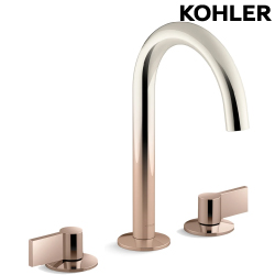 KOHLER Ombré 三件式面盆龍頭(玫瑰金&香檳金) K-77965-3RS