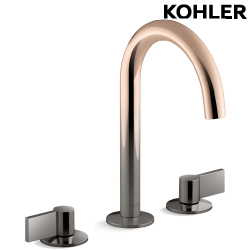 KOHLER Ombré 三件式面盆龍頭(鈦空銀&玫瑰金) K-77965-3TR