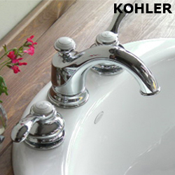 KOHLER Fairfax 三件式臉盆龍頭 K-8658T-B-CP