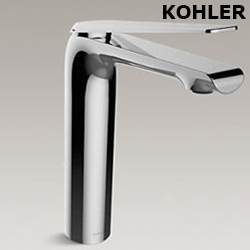 KOHLER Avid 高腳臉盆龍頭(鈦空銀) K-97347T-B4-TT